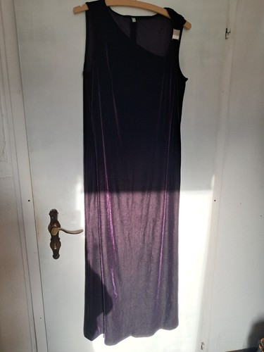 Langes kleid samt - langes, kleid,
