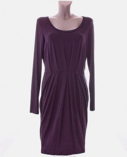 Lila violettes kleid hugo - lila,