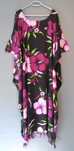 Kaftan maxi kleid - kaftan, violett