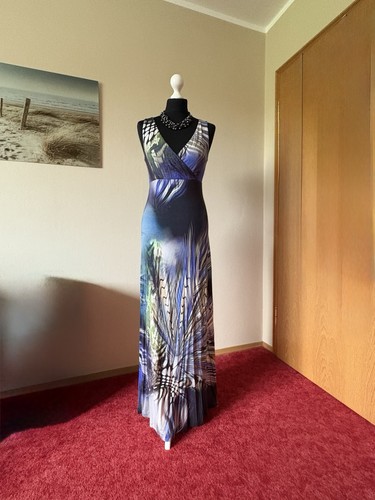Heine super maxikleid violett - maxikleid,