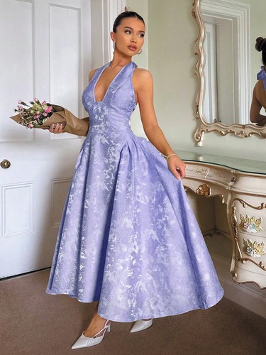 Elegantes langes damenkleid - langes,
