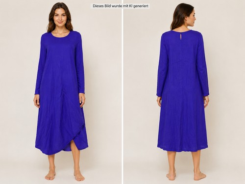 Kleid aus reiner - , gr