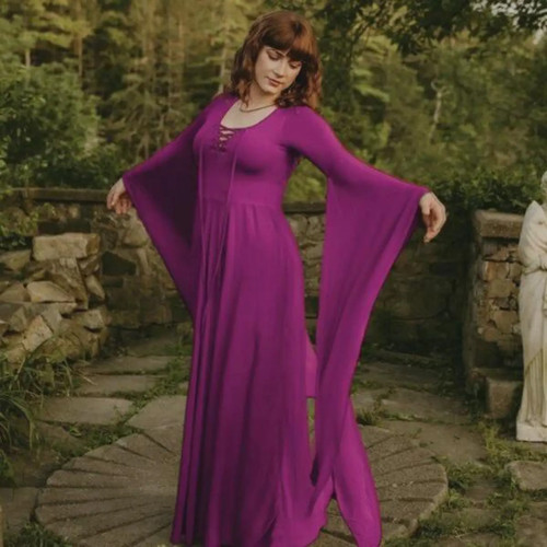 Cottagegoth dress flowing - cottagegoth, dress,