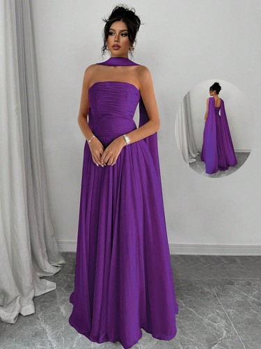 Elegantes damen party kleid - kleid, in