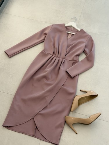 Damenkleid bridesmaid altrosa - damenkleid,