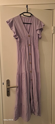 Kleid violett lang - kleid,, lang,
