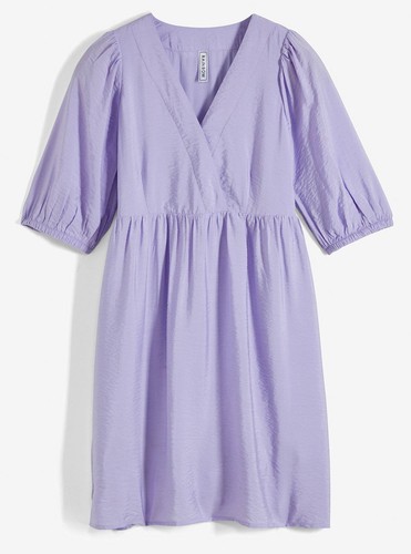 Neu ausgestelltes webkleid mit - webkleid,