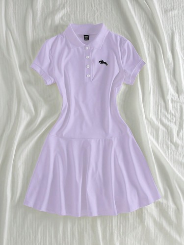 Damen lässiges minikleid mit - damen,
