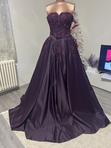 Damen henna kleid violett - henna,