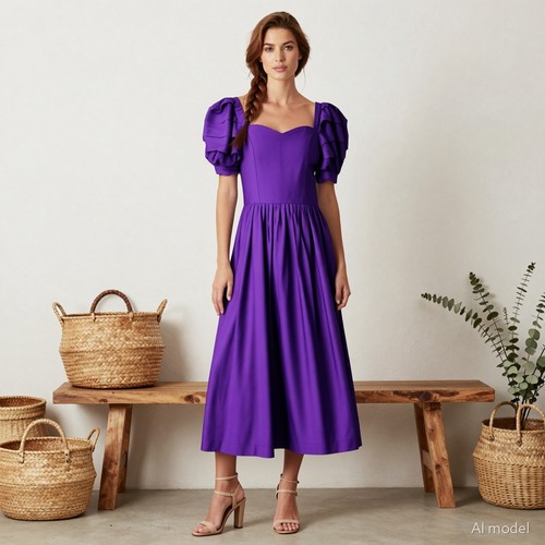 Laura ashley kleid violett - kleid,